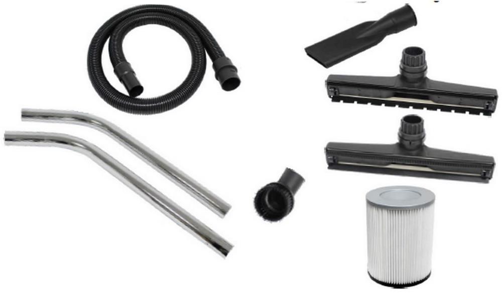 Aspirador sólidos e líquidos inox 80 litros 3000W INOX 3 motores. AP28