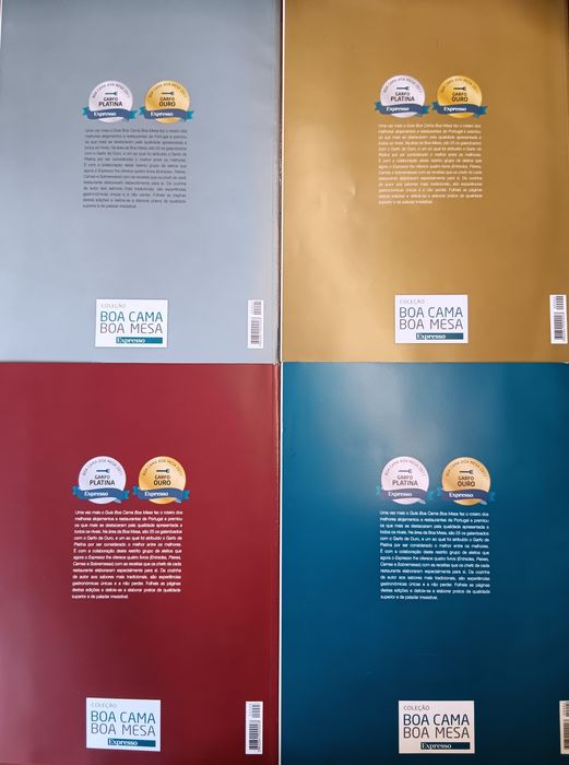 Pack colecção Boa Cama Boa Mesa: Receitas dos Melhores Restaurantes PT