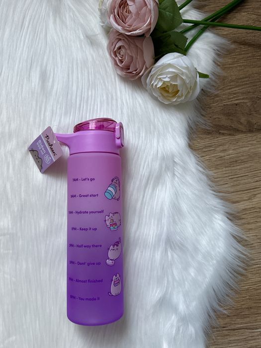 Nowy bidon na wodę 900ml Pusheen