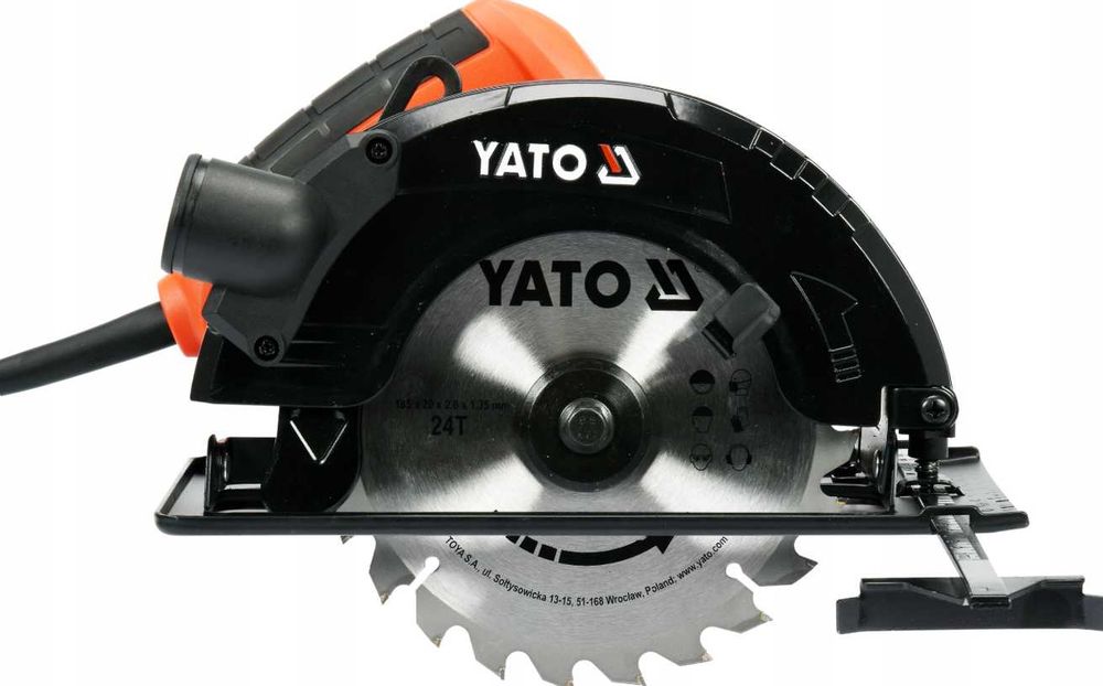 PILARKA Piła Tarczowa Elektryczna Do Drewna 185mm 1500W (WYPRZEDAŻ)