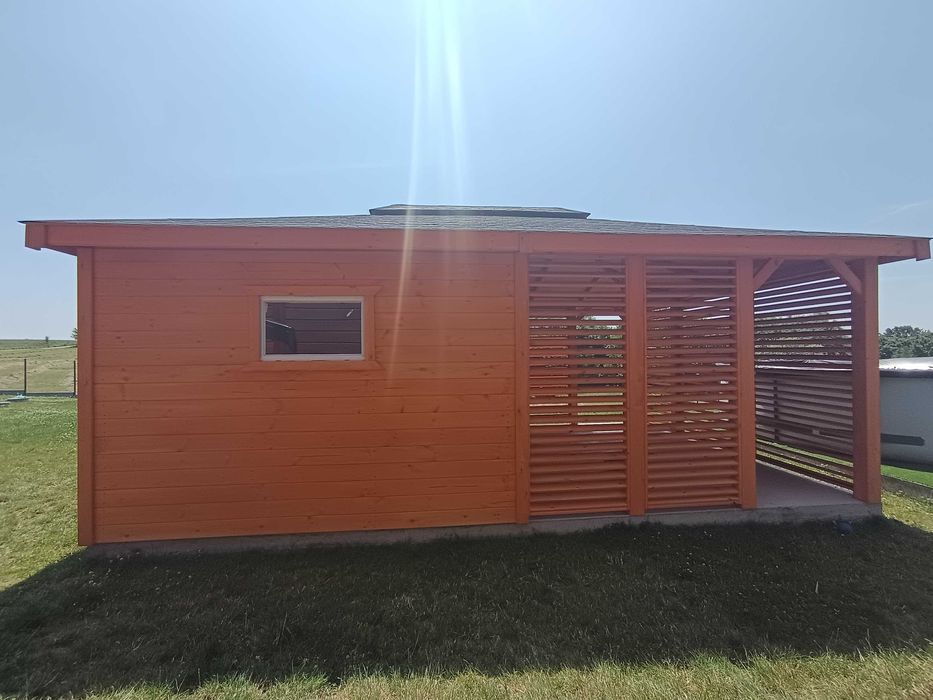 Domek Narzędziowy Ogrodowy HIT 2w1