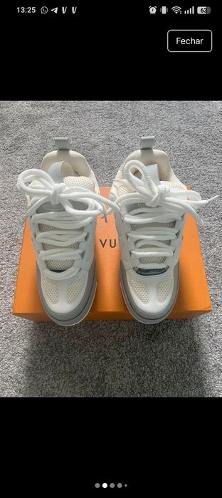 Tênis Louis Vuitton e Balenciaga