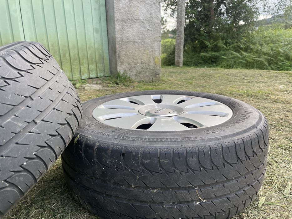 4 Jantes Audi Originais 16' c/ pneus
