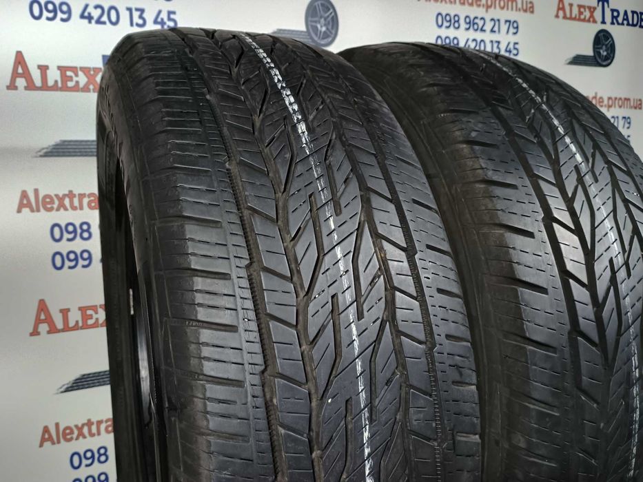 2шт 235/65 17 Continental ContiCrossContact LX2 літні шини протект 7мм