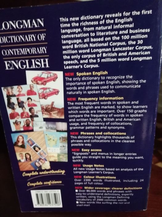 Dictionary of Contemporary English, Longman