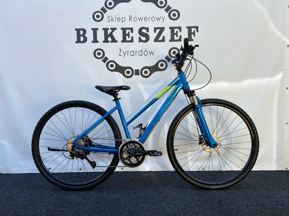 Damski Rower Crossowy CUBE CROSS 28" Shimano DEORE XT 3x10 Hydraulika