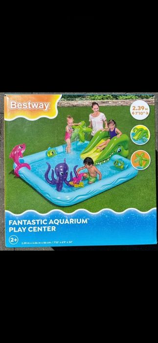 Fantastic aquarium play center bestway wodny plac zabaw basen nowy akwarium