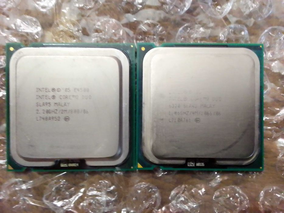 Процессоры Core 2 Duo E4500, 6320
