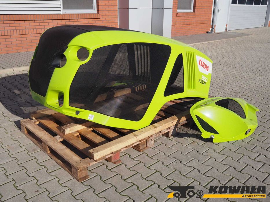 Claas Axion - maska silnika, pokrywa, osłona, ciągnik rolniczy traktor
