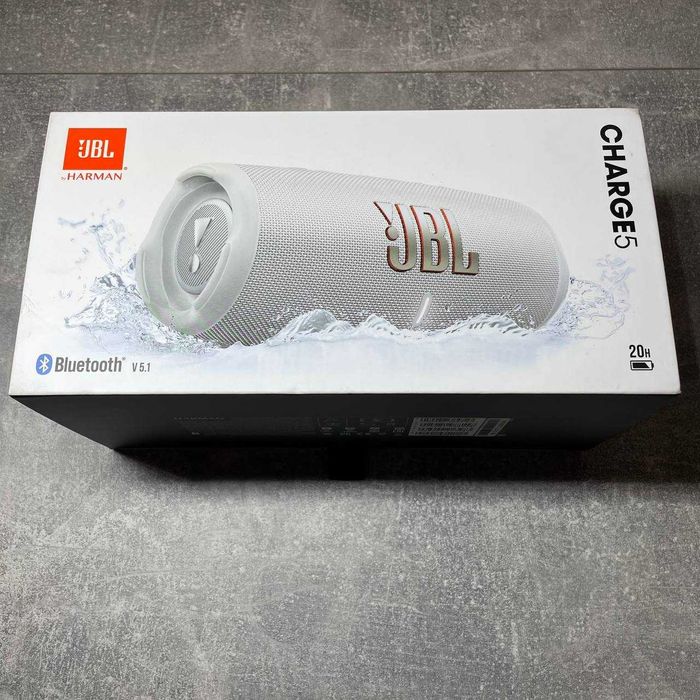 Колонка JBL CHARGE 5 (White)