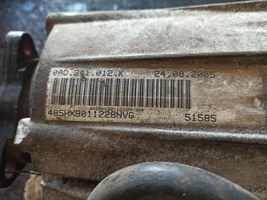 АКПП HAQ 09d300073e Touareg 5.0 v10 роздатка 0ad341012k