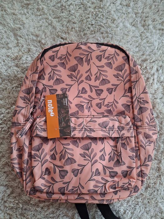Mochila NOTE Nova com Etiqueta | Estampado Floral | Leve, Prática e Espaçosa