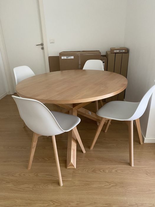 Conjunto de 4 Cadeiras de  jantar- Scand Nordic-Sklum - apenas as cadeiras