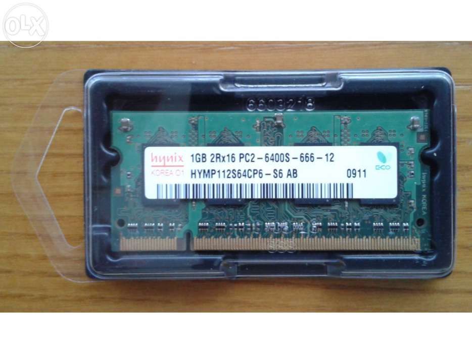 Memória ram 1gb pc2-6400s ddr2 800mhz 200pin.64738816860675120