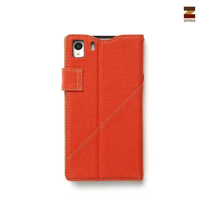 Zenus Cambridge Diary Sony Xperia Z1 Orange