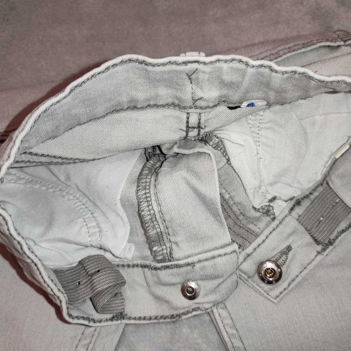Spodnie jeans szare chłopięce rozmiar 104