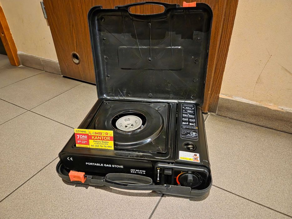 (2638/24) Kuchenka turystyczna Gazowa EliCocamp BDZ155B + Walizka