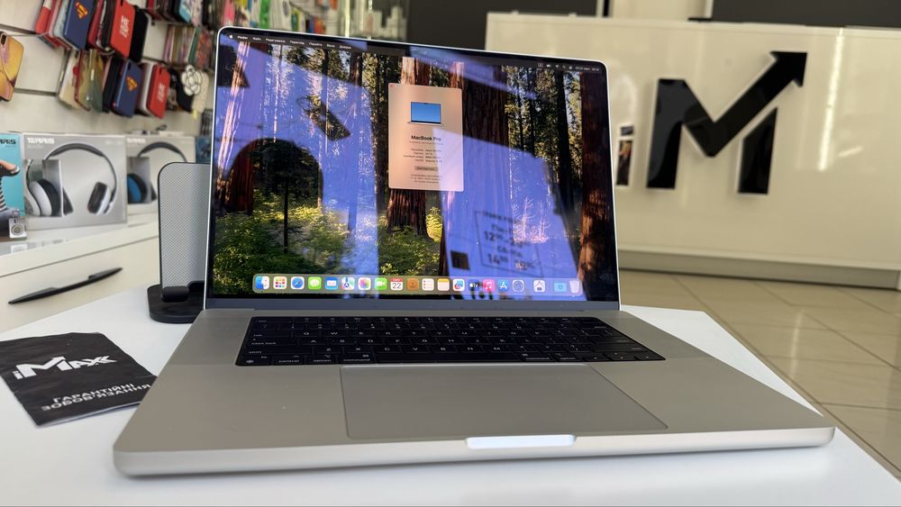 MacBook Pro 16” M4 Pro 24/512Gb Silver АКБ 99% стан нового MX2T3 MX2X3 за 1390€