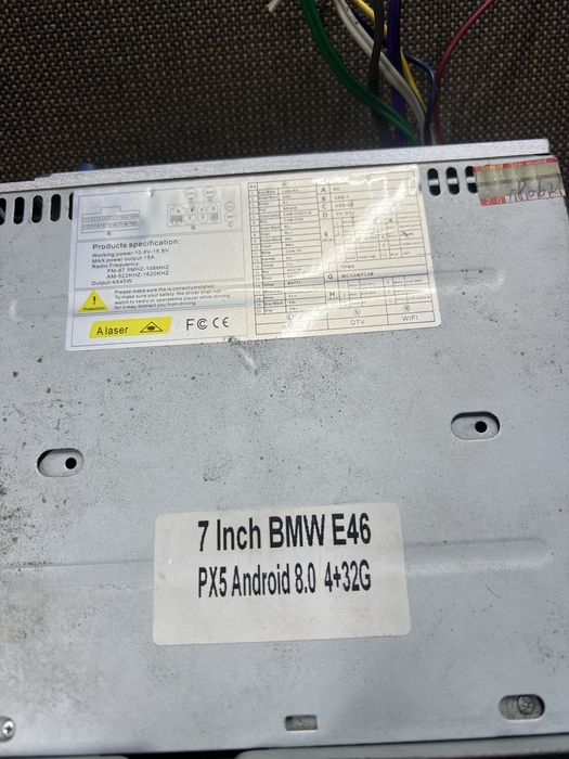 Radio android bmw e46