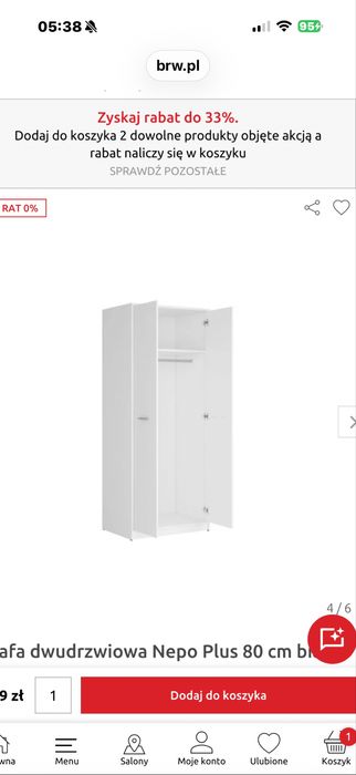 Szafa brw nepo plus