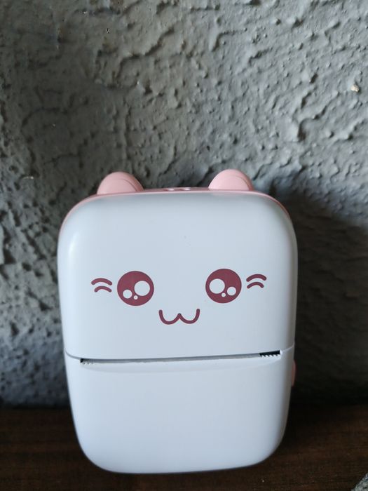 Mini drukarka różowa