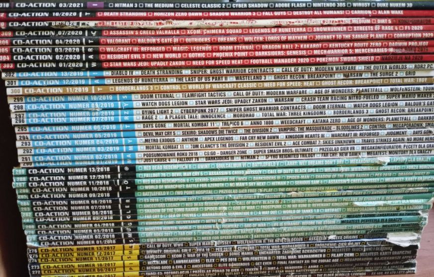 Kolekcja gazet CD-ACTION