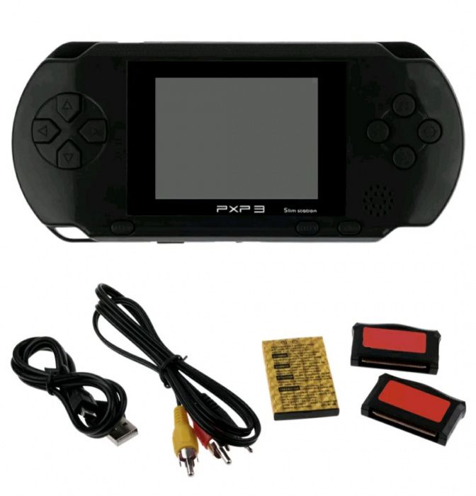 PXP 3 Portable Console, 16-Bit, with Mega Drive and Nintendo Games64170815155843124