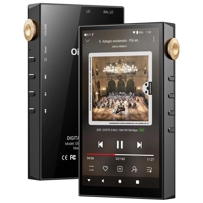 Oilsky G88 32+128GB, Hi-Fi Плеєр, Android 12