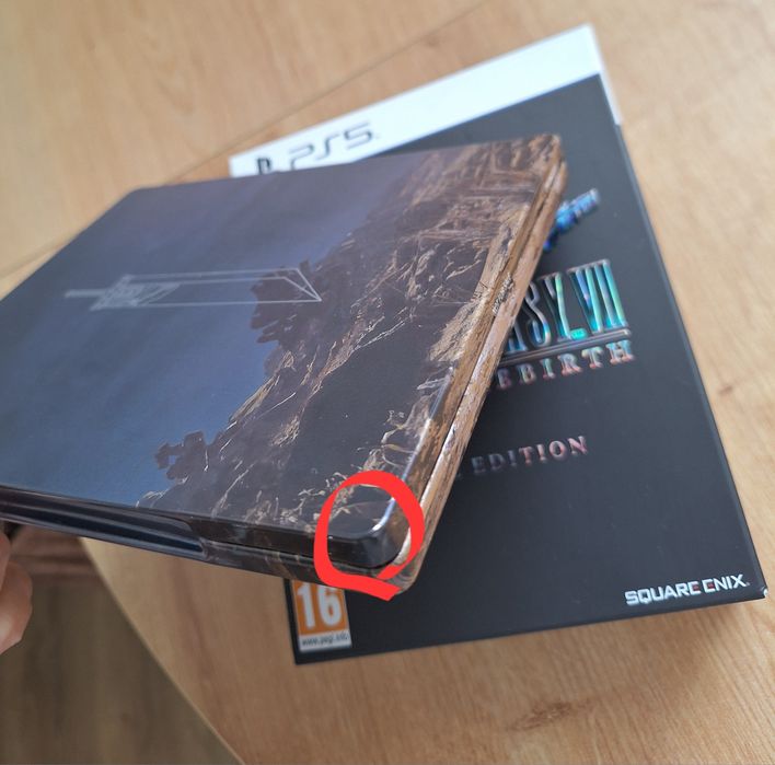 Final Fantasy VII Rebirth Deluxe Edition Steelbook