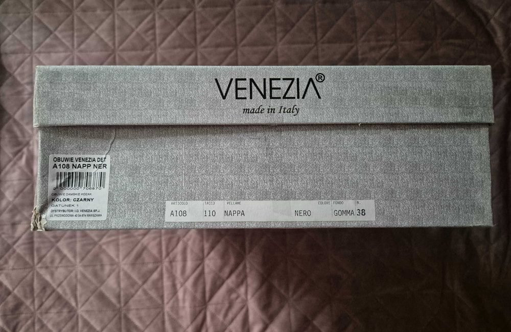 Kozaki skorzane Venezia 38