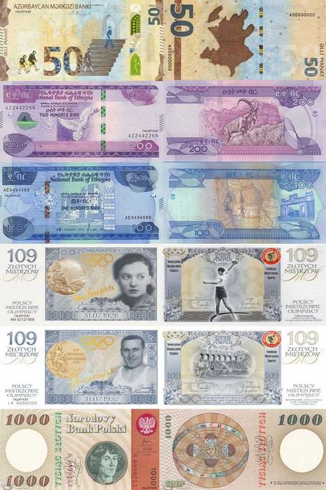 135 Banknoty Kolekcjonerskie Reprodukcja kopia (425)