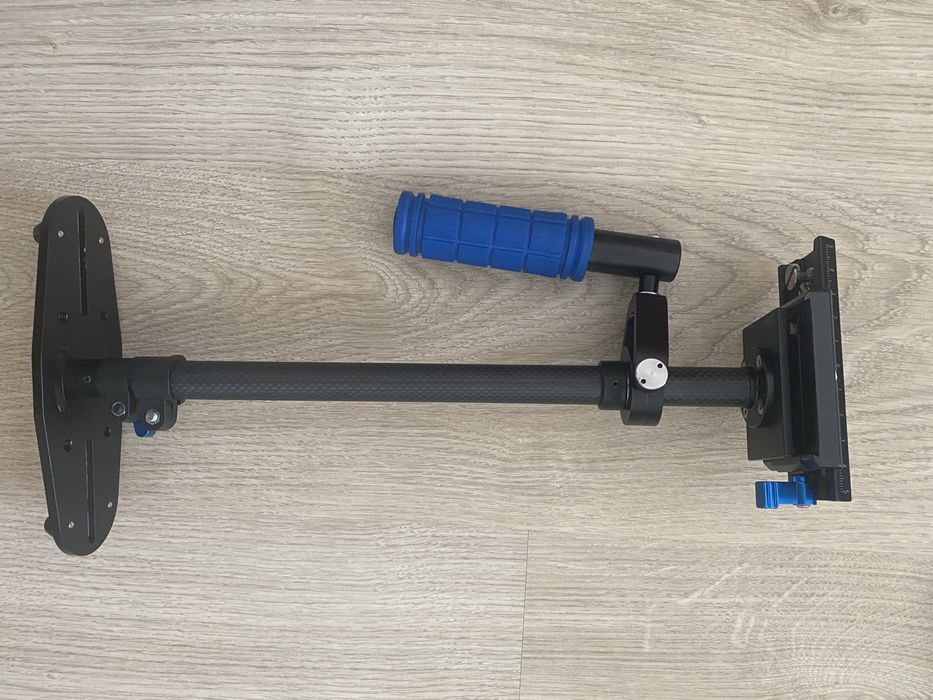 Steadicam estabilizador novo fibra carbono
