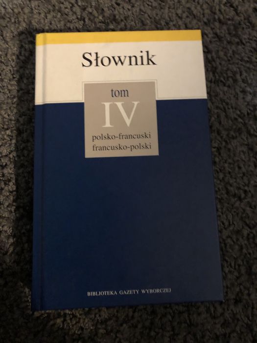 Słownik polsko francuski i francuski polski