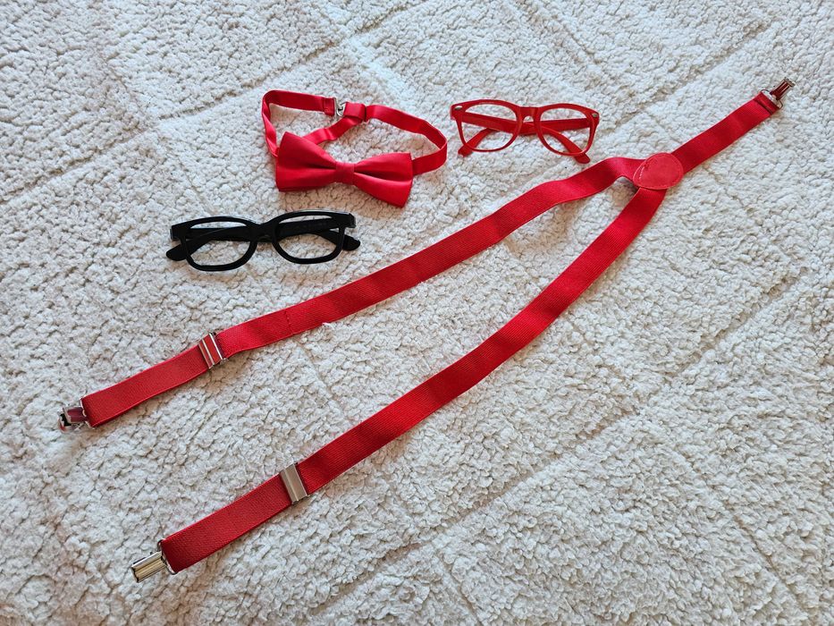 Varios acessórios de Carnaval