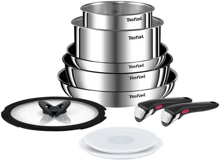 Набір каструль і сковорідок Tefal Ingenio Emotion L897SA74 новий 10 пр