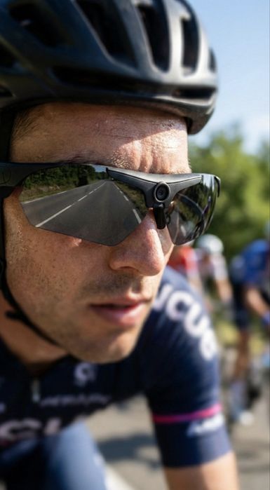 Óculos Inteligentes Sport com câmara - Vídeos e fotos - Cartão 32GB