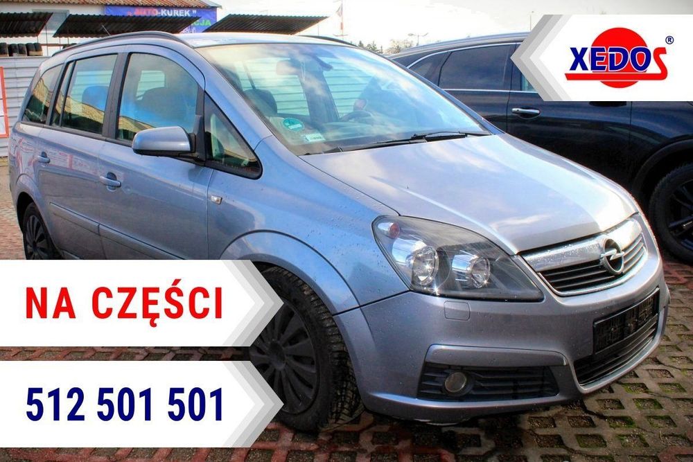 Opel Zafira B 2007 1.9CDTI Z19DTL Minivan (MASKA, ZDERZAK, LAMPA, BŁOTNIK, DRZWI, SZYBA, FOTEL)