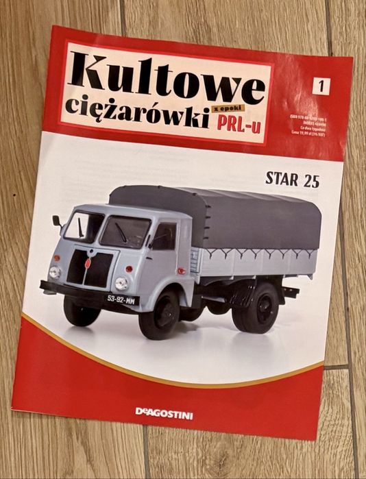 Kultowe ciezarowki PRL 1/43 Star 25 nr 1