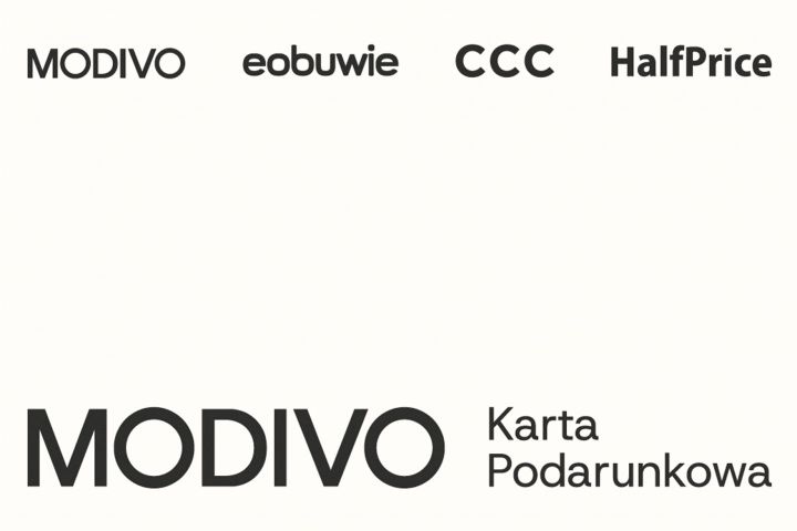 Sprzedam karte podarunkową modivo ccc halfprice eobuwie wartość 600 zl