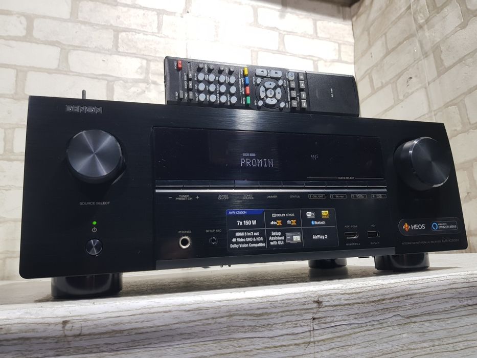 7.2 AV ресивер DENON AVR X2500, *7x150 Вт, HDMI, USB, 4K Wi-Fi б/у з Німеччини