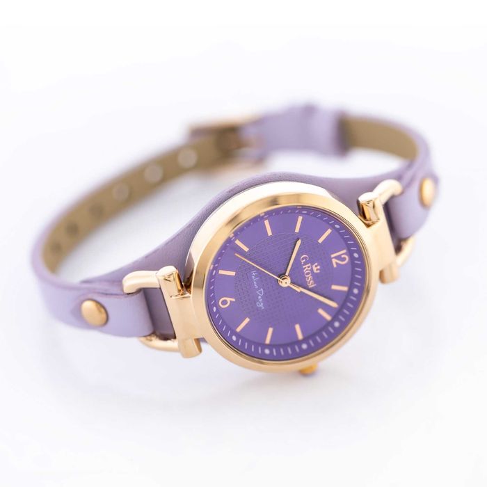 Zegarek damski G. ROSSI - LESTI NA PASKU zg631e + BOX