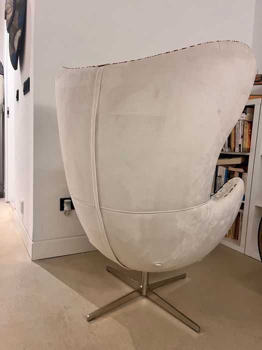 Poltrona patchwork giratória