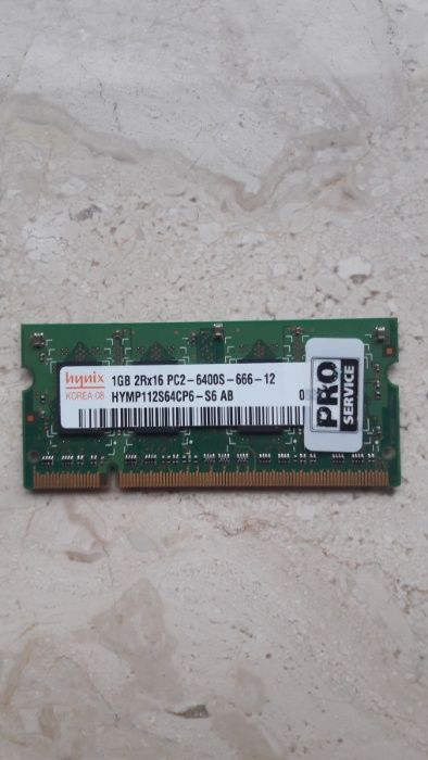 Pamięć RAM hynix 1GB 2Rx16 PC2-6400S-666-12