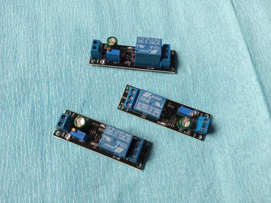 Таймер ne555 с регулировкой задержки времени.Плата