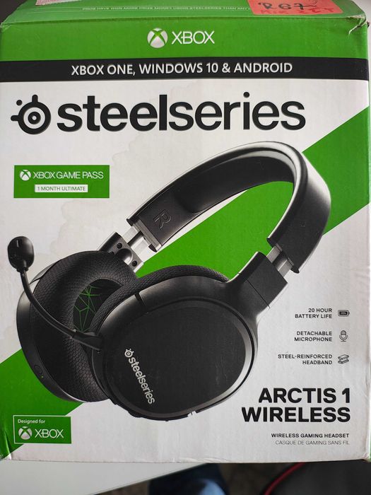 Słuchawki Steelseries Arctis 1 Wireless super stan Xbox one win 10 and