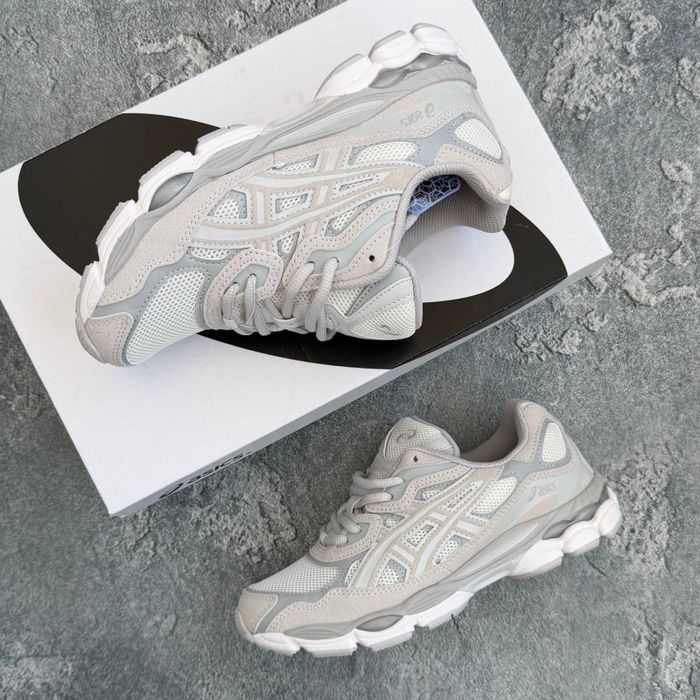 Жіночі кросівки ASICS Gel-NYC cream cloud grey (36-41 р)