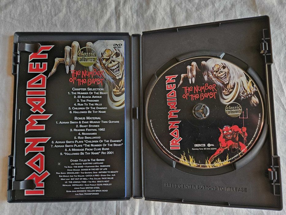 DVD Iron Maiden - The Number of The Beast