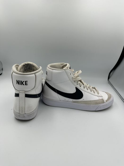 Sneakersy trampki skórzane wysokie Nike Blazer Mid 38,5