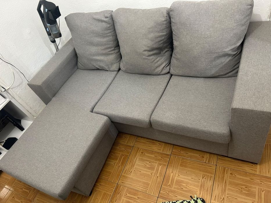 Sofá como novo Chaise Longue pequeno