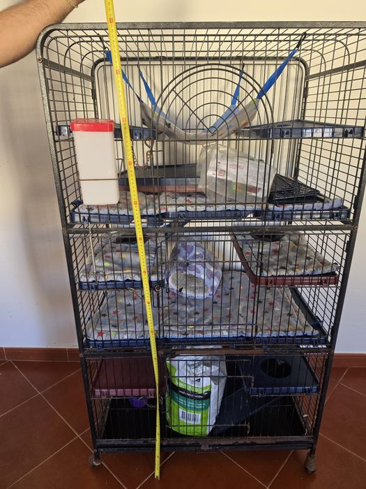 Gaiola furões usada